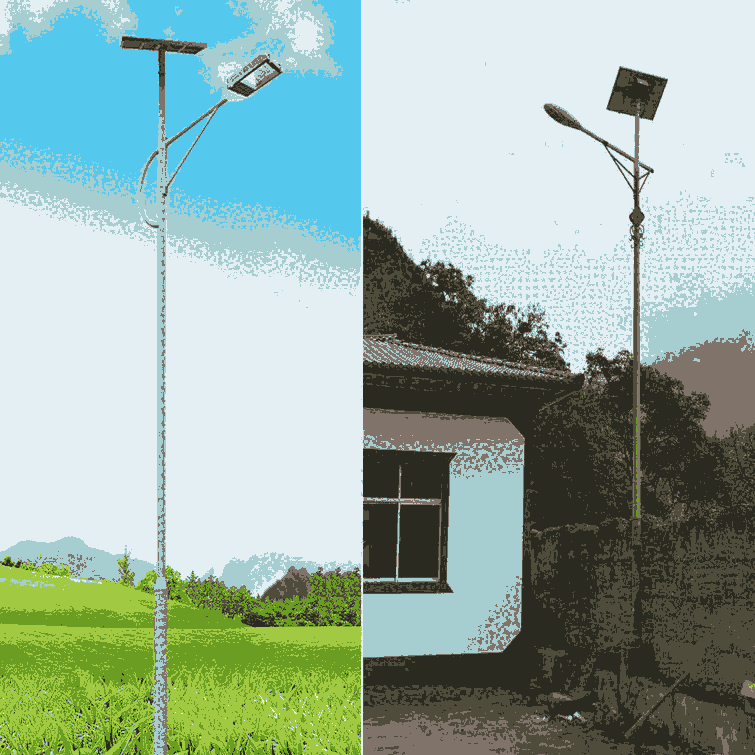 太陽(yáng)能路燈批發(fā) 太陽(yáng)能庭院燈 高桿燈 市電LED路燈廠家直銷