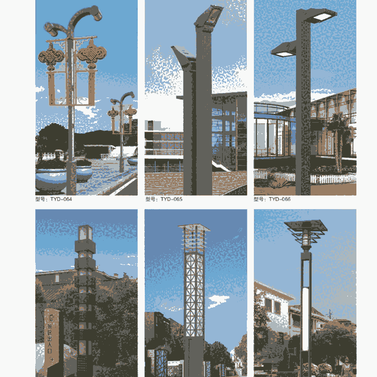 特色新款LED景觀燈 戶外照明路燈 廠家直銷(xiāo) 質(zhì)量保證