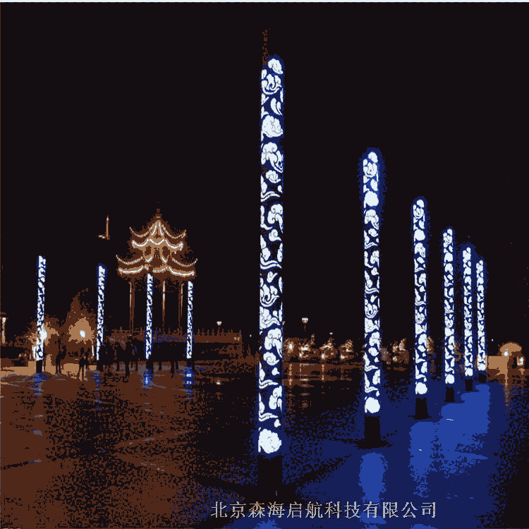 4米庭院用太陽(yáng)能路燈可定制質(zhì)量合格